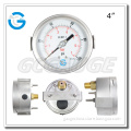 High quality stainless steel case panel mount bar pressure gauge with U-clamp